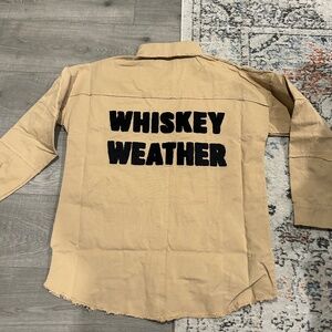 New  ladies shacket size medium